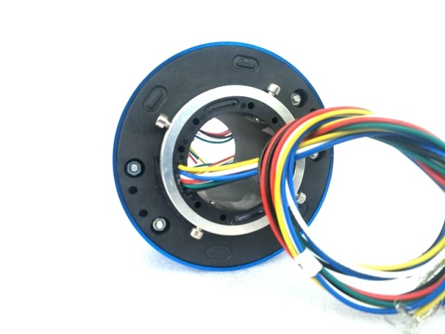 中孔 120mm 過孔導電滑環(huán)