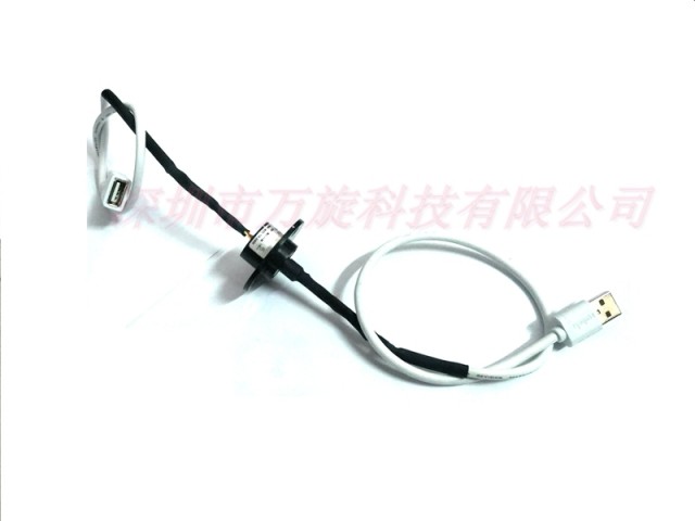 微型USB電滑環(huán)