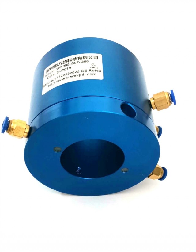中孔40mm 氣動滑環(huán) 2路氣M5接口