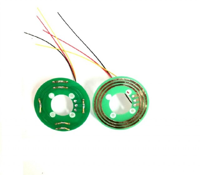 PCB板3路(5A)導電滑環