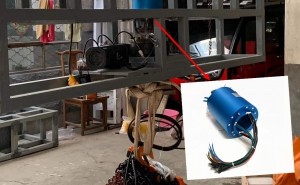 中孔網線滑環 安裝案例展示