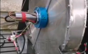 萬旋中孔導電滑環使用案例
