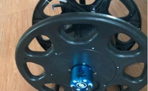 同軸加電源雙絞線電纜繞線盤,現場滑環案例