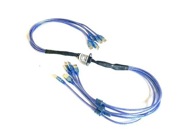 微型USB2.0滑環