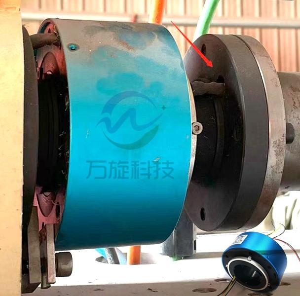 中空導電滑環(huán)安裝案例
