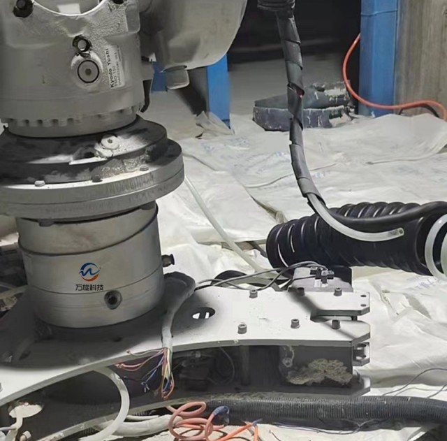 搬運機械手臂氣電滑環那種案例